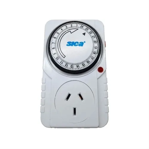 Timer Enchufable Sica Temporizador Reloj Programable 10a