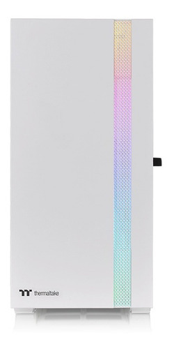 Gabinete Thermaltake H700 Tg Snow Rgb Vidrio Templado Blanco Color Blanco