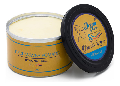 Ocean View Deep Waves Pomade Butter Love, La Grasa De 360 On