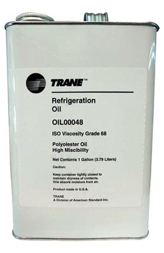 Óleo Polyolester / Sintetico Trane Gl 3,79 Lt - Oil00048
