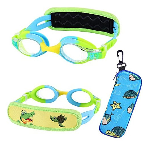 Gafas De Natación Unisex Ruigao Kids Verde