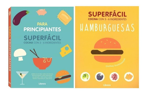 Pack Superfacil - Cocina Para Principiantes + Hamburguesas