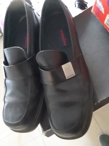 Mocasines De Cuero Negros Impecables