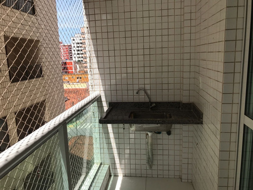 Imagem 5 de 23 de Apartamento 2 Dormitórios Com Móveis Planejados, Infraestrutura E Lazer Na Cobertura E Perto Da Praia Na Vila Tupi Em Praia Grande - Sp - Ap00520 - 70459965