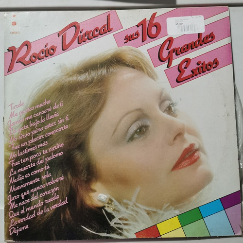 Disco Lp: Durcal-16 Grandes Exitos