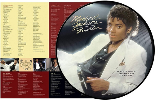 Michael Jackson Thriller Lp Vinilo Picture Disc New En Stock