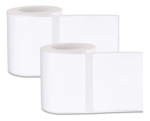 2 Rolos Papel Etiqueta Niimbot B1/b21 50x30mm (460un)