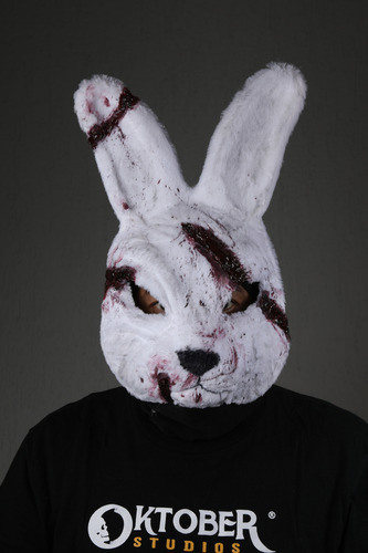 Máscara Conejo Sangriento Creepy Rabbit Disfraz Terror