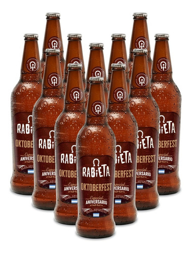 Cerveza Rabieta Oktoberfest 710cc X12 (edición Limitada)