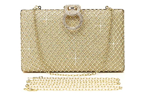 Bolsos De Embrague De Diamante De Color Para Mujer Mhf3c