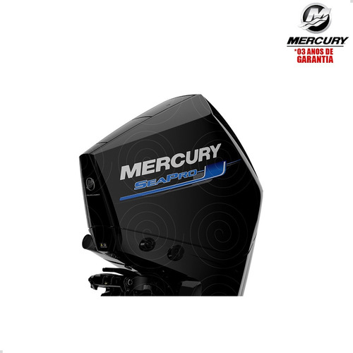 Motor De Popa Mercury 4t 300hp Xl V8 Mec Seapro Pess Física