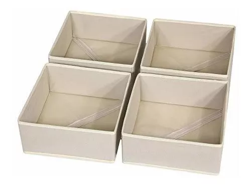 Pack 2 cajas Plegables y Apilables - beige