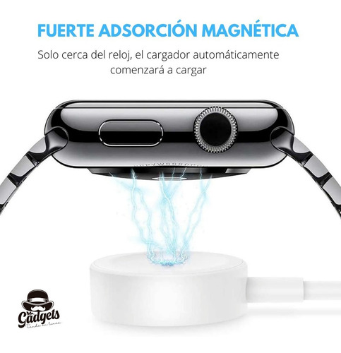 Imagen 3 de 7 de Cargador Carga Magnética Rápida Usb-c Para Apple Watch