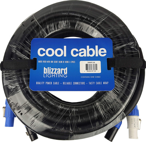 Blizzard Lighting Cool Cabl Powercon + Dmx Peine (50 Pie 3