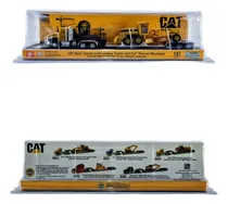Comprar Tráiler Lowboy Con Maquinaria Cat Esc 1:87 Modelos Color Tráiler Cat Ct 660 Day Cab Con Cat 163h Motoniveladora