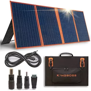 Panel Solar Plegable De 120 W, Cargador Solar Plegable ...