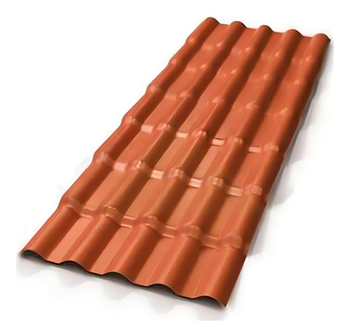 Telha De Pvc Colonial 5.25x0.86 Cerâmica