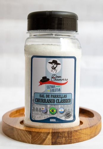 Kit Sal De Parrilla Clas.+dry Rub+alho+pimenta/reino