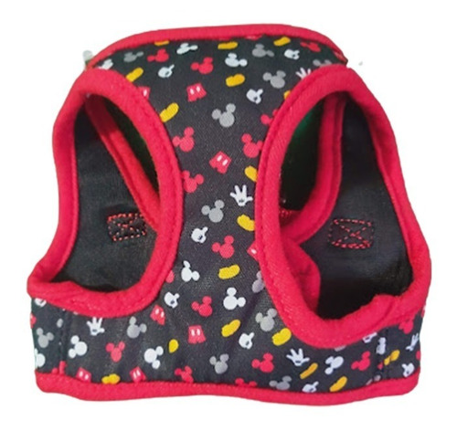 Pechera Arnés Mickey Mouse Y Minnie Mimi Para Perro Mascota
