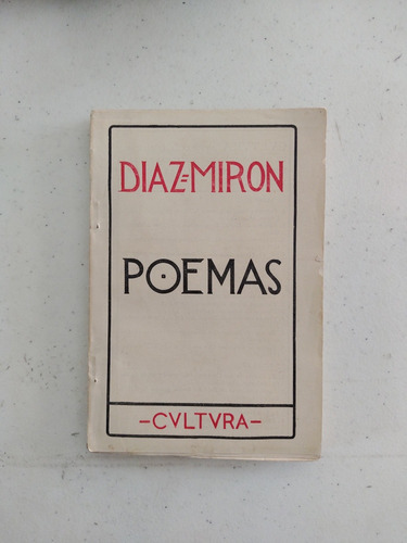 Díaz Mirón. Poemas (Reacondicionado)