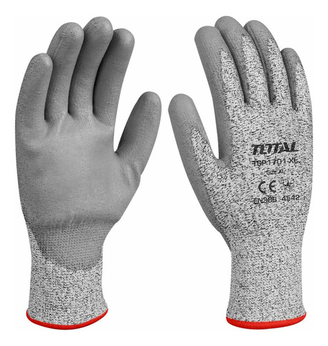 Guantes Anticorte Antiestático Total Talle Xl Industrial- Tv