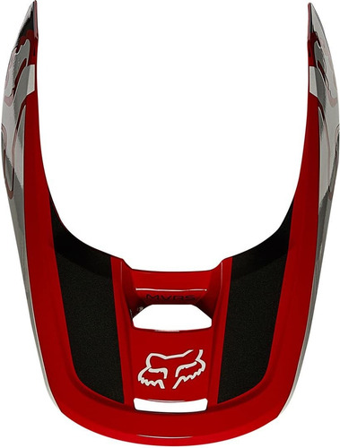 Fox Racing V1 - Visera Para Casco Para Hombre, Color Rojo