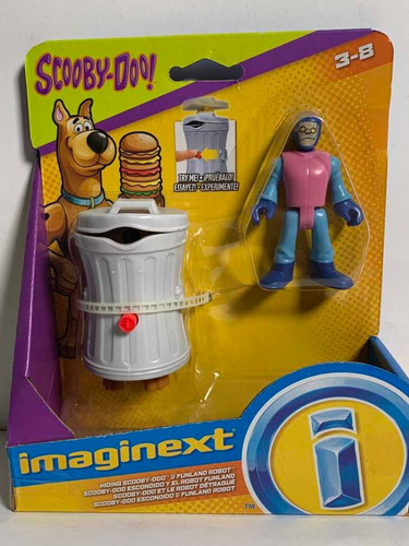 Figuras Scooby-doo Playskool Imaginext & Robot Funland