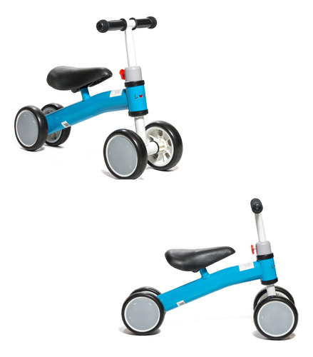 Patacleta Love 078 Para Niños Aprendizaje Sin Pedal Bebe Azul