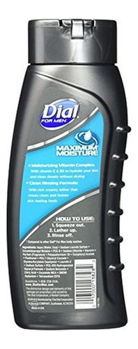 Dial Para Hombre Maxima Humedad Ultra Hidratante Lavado De