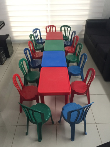 Alquiler Sillas Y Mesas Infantiles P/cumples $75.000 !!!!