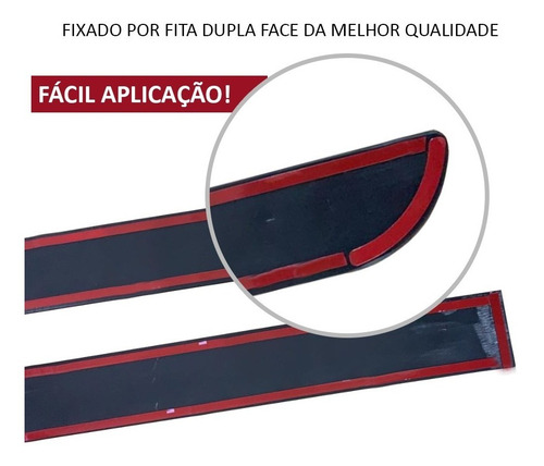 Imagem 4 de 4 de Jogo De Friso Lateral Borrachão Nissan Livina 2010 2011 201