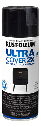 Ultra Cover 2x Pintura Multiusos En Aerosol Ultra Brillante
