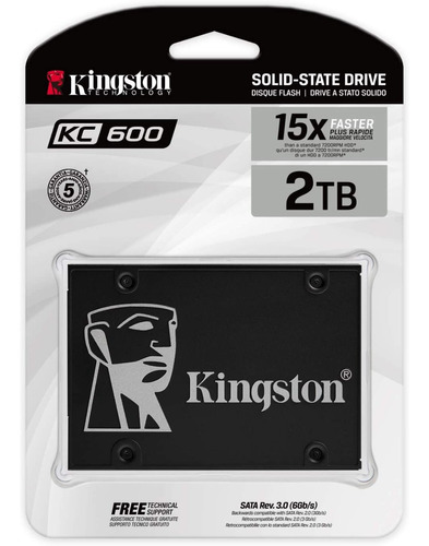 Disco Solido Kingston Ssd 2048gb Skc600/2048g Tranza