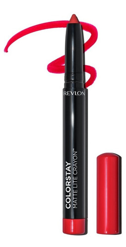 Labial Revlon Colorstay Matte Lite Crayon Acabado Mate Color Air kiss