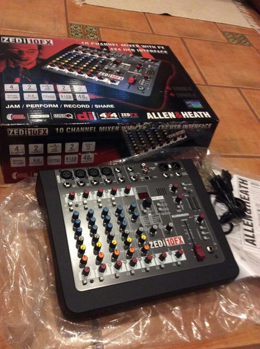 Allen & Heath Zedi-10fx Hybrid Compact Mixer 