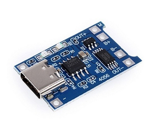 Modulo Tp4056 Cargador De Baterías Litio Usb 1a 18650 Usb C
