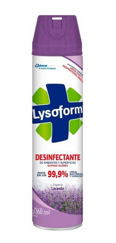 Pack X 6 Unid. Desinfectante  Lavanda 360 Cc Lysofor Pro