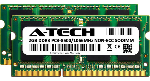 A-tech Para Apple 4gb Kit (2x 2gb) Ddr3 1067mhz / 1066mhz...