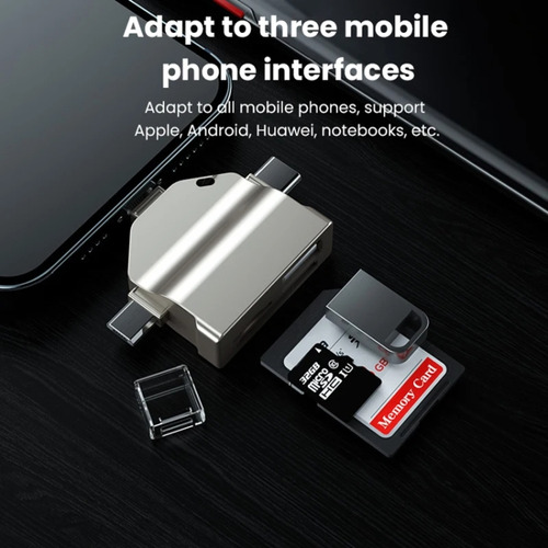 7 In 1 Multi-function Otg Card Reader For iPhone