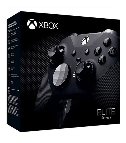 Imagen 1 de 6 de Joystick Inalámbrico Xbox One Limited Edition Elite 2 Negro