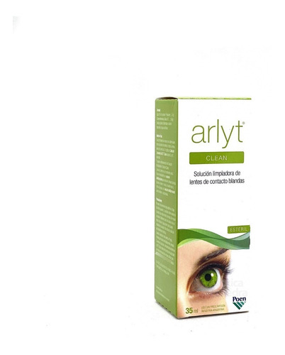 Imagen 3 de 3 de Arlyt Clean P/ Lentes Contacto Blandas 35m