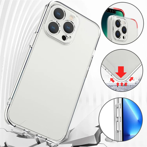Capinha Celular Transparente iPhone 12 Pro Max - Não Amarela
