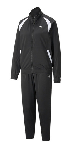 Buzo Puma Mujer Classic Tricot Suit Op 847130 01 Negro