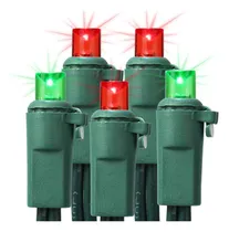 Comprar Luces De Árbol De Navidad De Navidad Rojo Y Verde Mordaces,