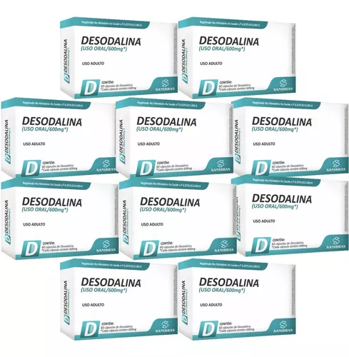 DESODALINA - USO ORAL/600MG