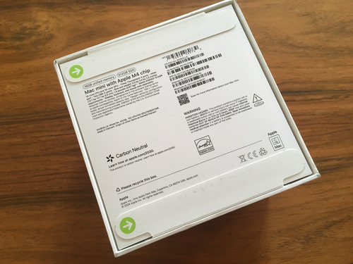 Apple Mac Mini M4 (2024) 10 Cpu, 10 Gpu, 16gb Ram, 512gb Ssd