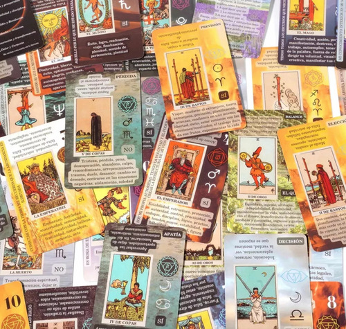 Tarot Rider-waite Con Descripción En Español En Cada Carta