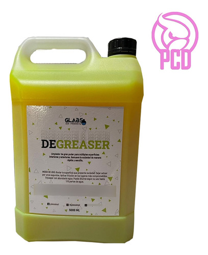 Glabs Degreaser De 5l Limpiador Concentrado - Pcd