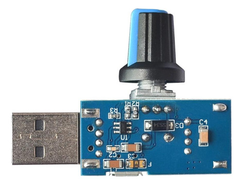 6 Controlador De Velocidade Do Silenciador Usb Interruptor