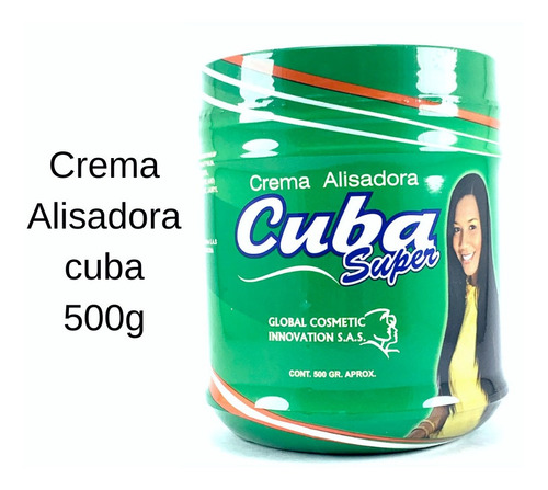 Crema Alisadora Cuba Super 500g - g a $38